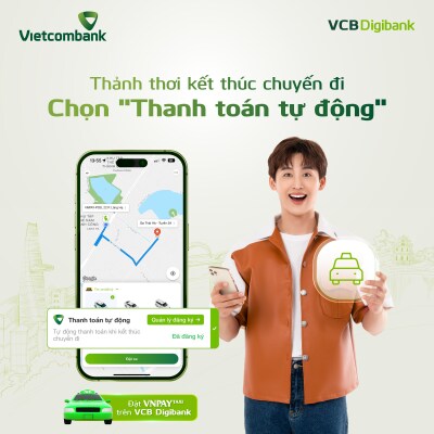 Vcb Pay Automatic Payment - A new enhancement for the VNPAY Taxi feature on VCB ...