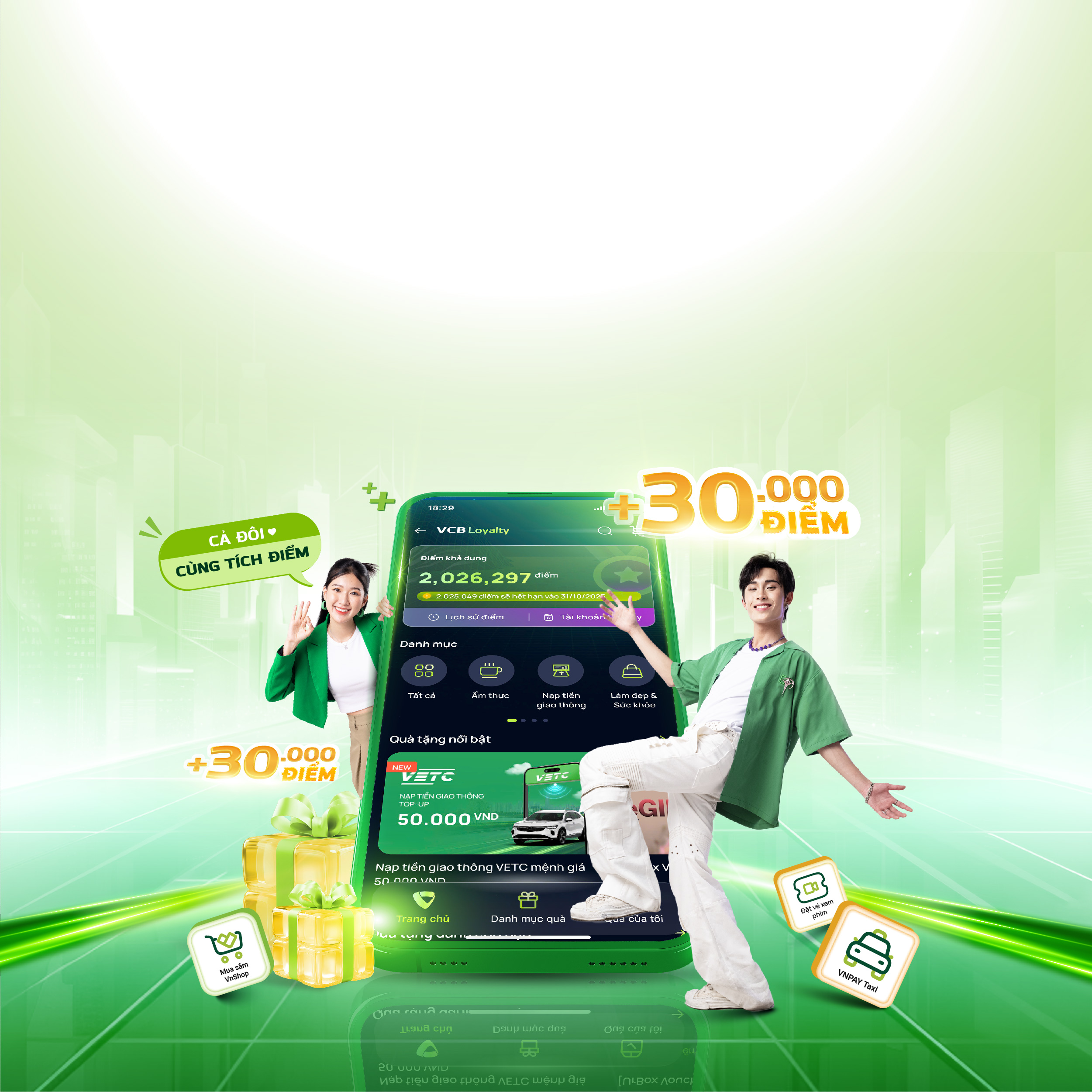Chương trình Giới thiệu bạn trở thành hội viên VCB Loyalty