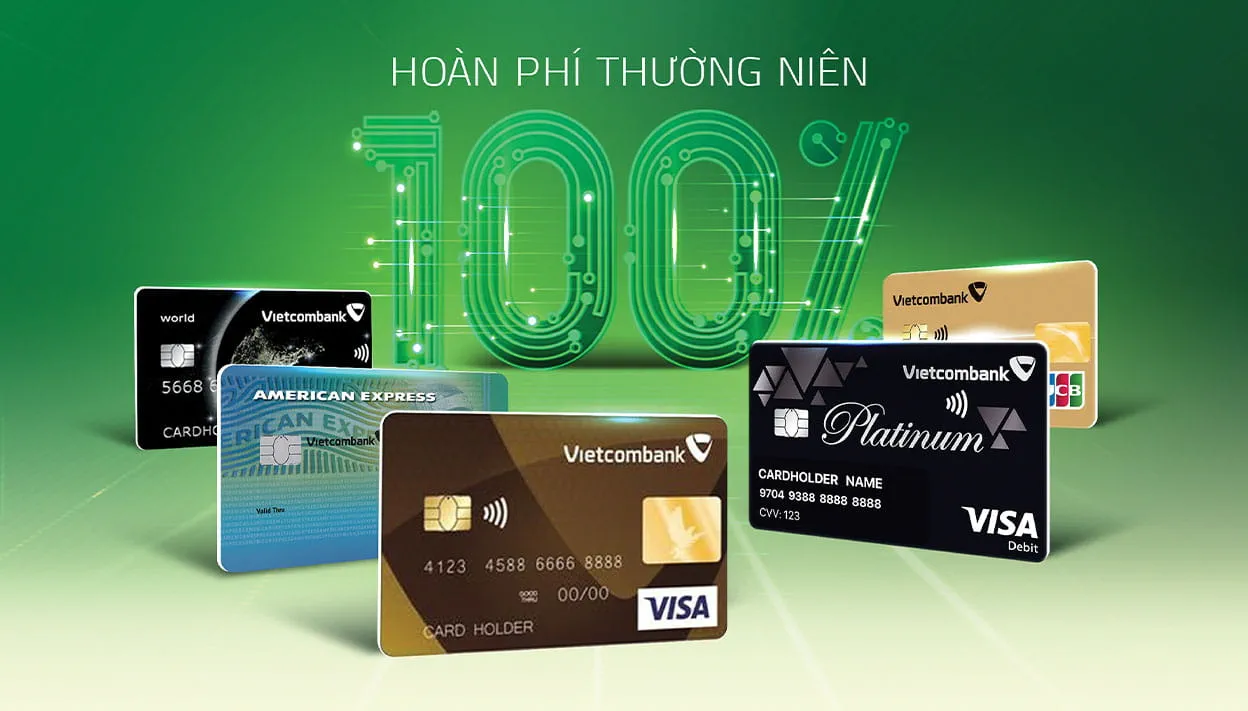 Zero Annual Fee for Vietcombank cards
