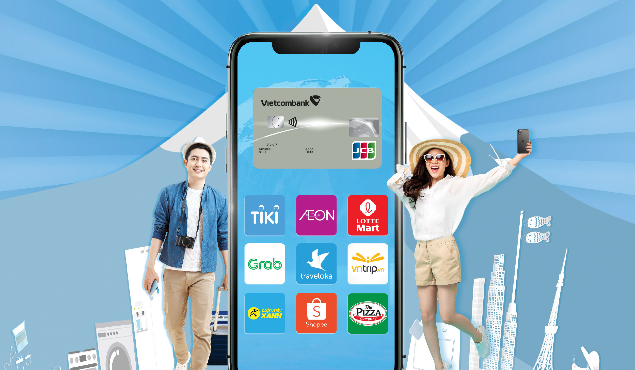 Chương trình “Lướt JCB, săn deal, rước táo” dành cho thẻ tín dụng ...