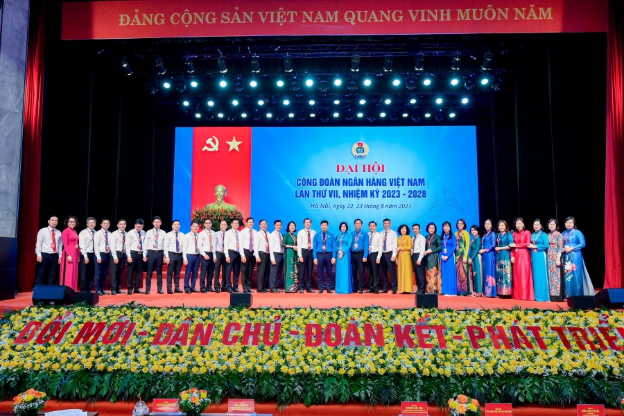 Đoàn đại biểu Công đoàn Vietcombank tham dự Đại hội Công đoàn ngân hàng Việt Nam - Ảnh 6.