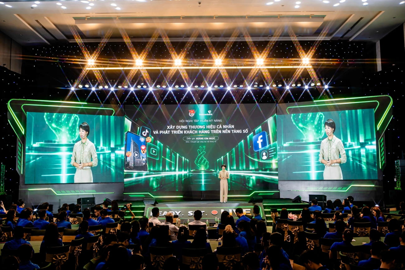 KOL Hoàng Kim Ngọc trong hoạt động thực hành đào tạo xây dựng thương hiệu cá nhân và phát triển khách hàng trên nền tảng số