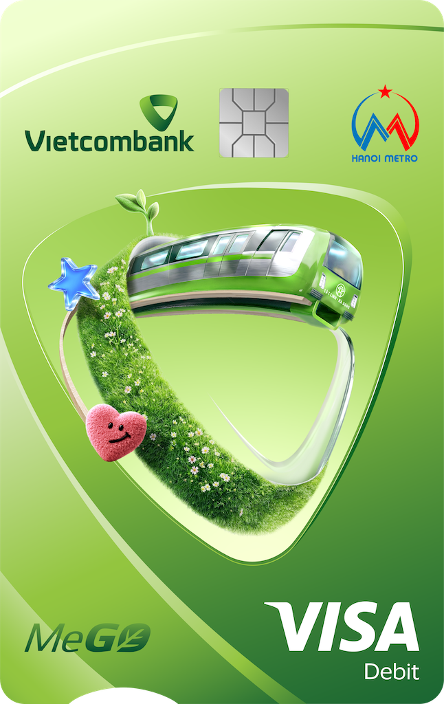 Mặt trước thẻ MeGO