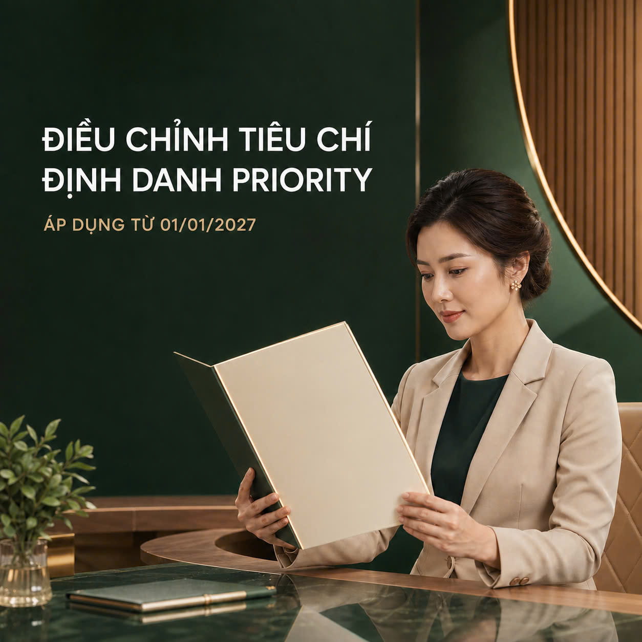 Vietcombank Priority - đặc quyền dành cho Khách hàng Ưu tiên