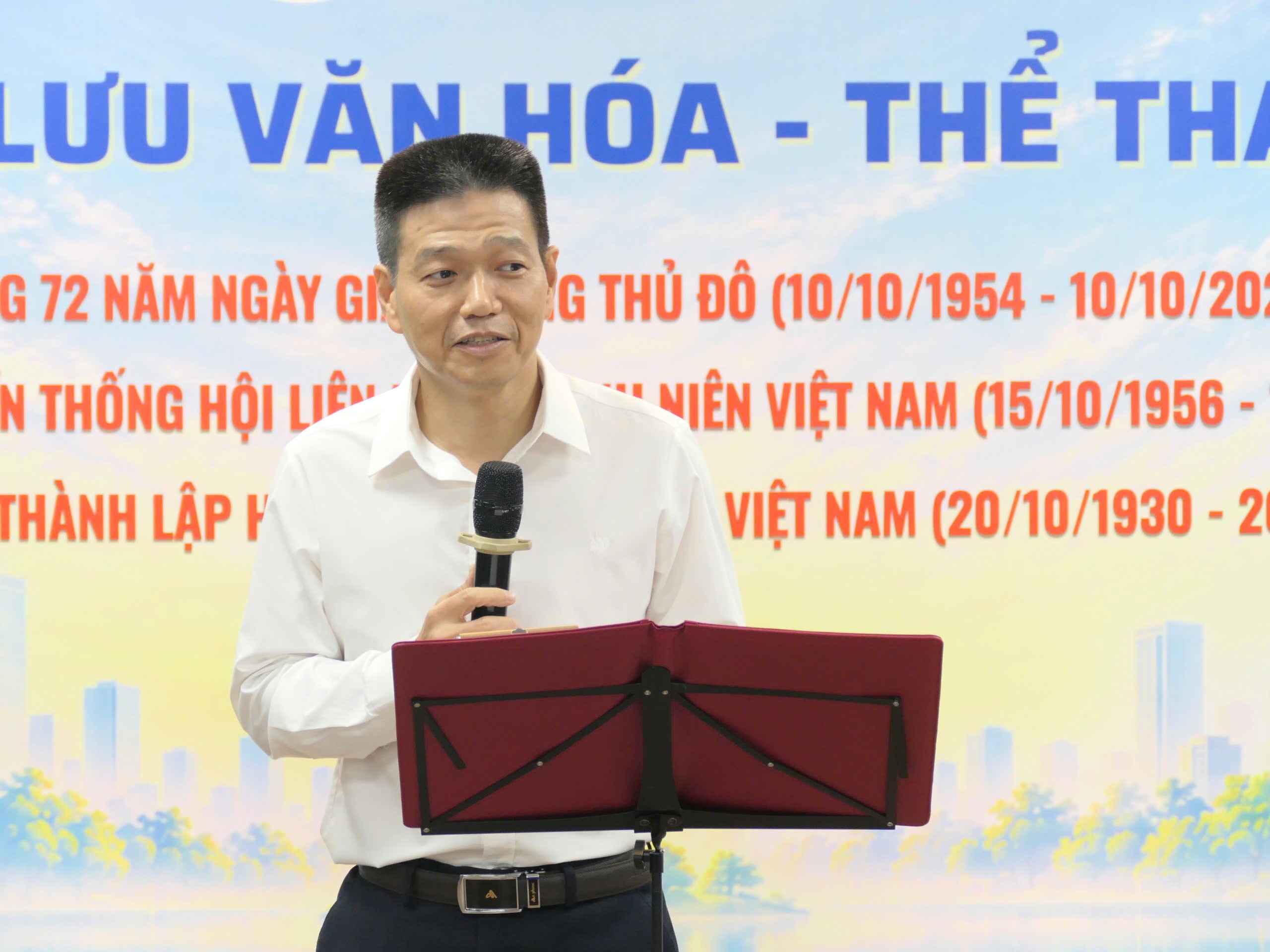 PGS.TS Lê Hữu Doanh – Giám đốc Bệnh viện Da liễu Trung ương phát biểu